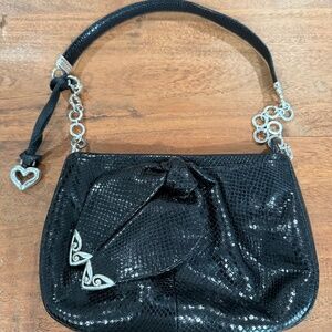 Brighton Purse - Black Leather with dust pouch